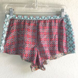 Victoria Secret satin feel shorts  intimates pajama sleepwear